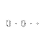 PACK MIRI WHITE BAÑADO EN ORO BLANCO (3 UNIDADES)