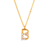 COLLAR INICIAL DINASTY BAÑADA EN ORO