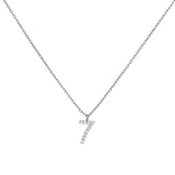 COLLAR NÚMERO PLATA