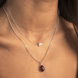 COLLAR VERA GRANATE