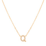 COLLAR INICIAL SHINE BAÑADO EN ORO
