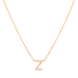 COLLAR INICIAL SHINE BAÑADO EN ORO