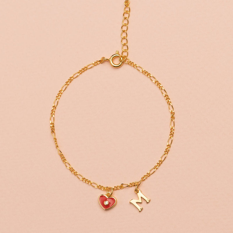 COLGANTE VALENTINES BAÑADO EN ORO | BOAZ JOYAS