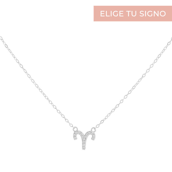 COLLAR ZODIAC PLATA | BOAZ JOYAS