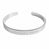 ESCLAVA "GRACIAS PAPÁ" ACERO
