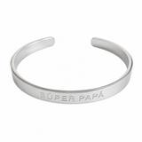 ESCLAVA "SUPER PAPÁ" ACERO