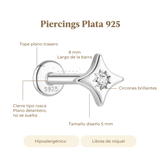 PIERCING NANU PLATA (1 UNIDAD)