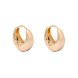 ARGOLLAS DISCO BAÑADAS EN ORO