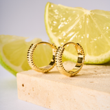 ARGOLLAS LIRA BAÑADAS EN ORO