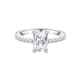ANILLO TIARA MOISSANITA