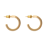 ARGOLLAS AILA 20MM BAÑADAS EN ORO