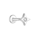PIERCING NANU PLATA (1 UNIDAD)