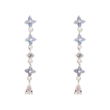 AROS VIBE BAÑADOS EN ORO BLANCO