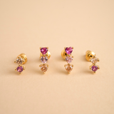 AROS IVY BAÑADOS EN ORO