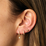 ARGOLLAS NINA BAÑADAS EN ORO