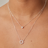 COLLAR SOL PLATA