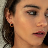 ARGOLLAS AILA 20MM BAÑADAS EN ORO