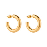 ARGOLLAS MARI BAÑADAS EN ORO