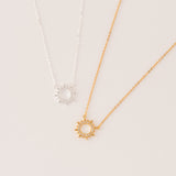COLLAR SOL PLATA