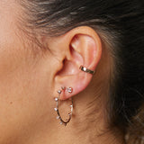 EARCUFFS JULI BAÑADOS EN ORO ROSADO