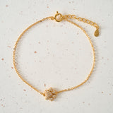 PULSERA JULIETA CIRCONES BAÑADA EN ORO
