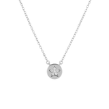 COLLAR MEDALLA ESTRELLA PLATA