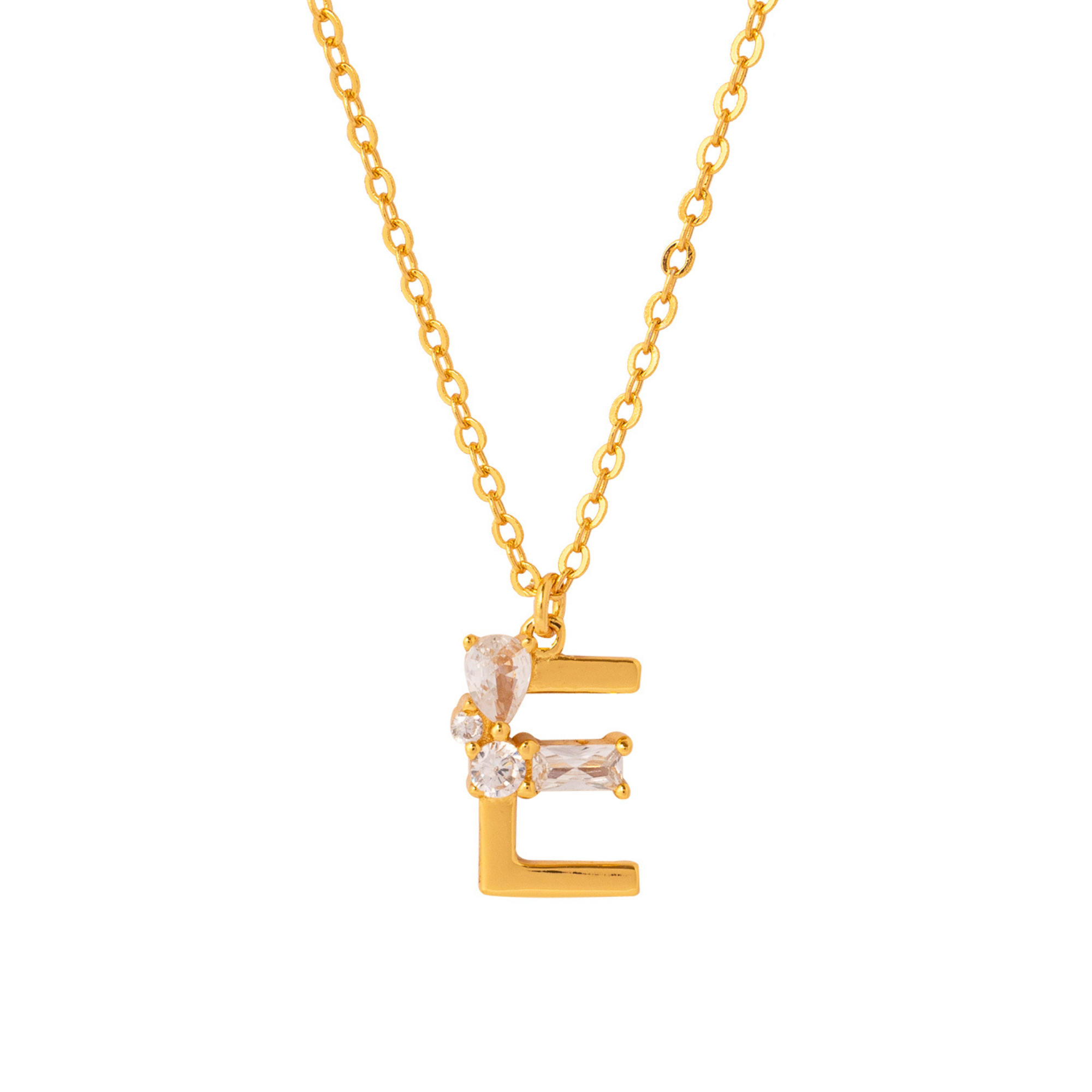 COLLAR INICIAL DINASTY BAÑADA EN ORO