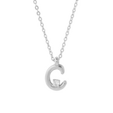 COLLAR INICIAL LUCKY PLATA