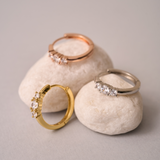ARGOLLAS LARA BAÑADAS EN ORO BLANCO