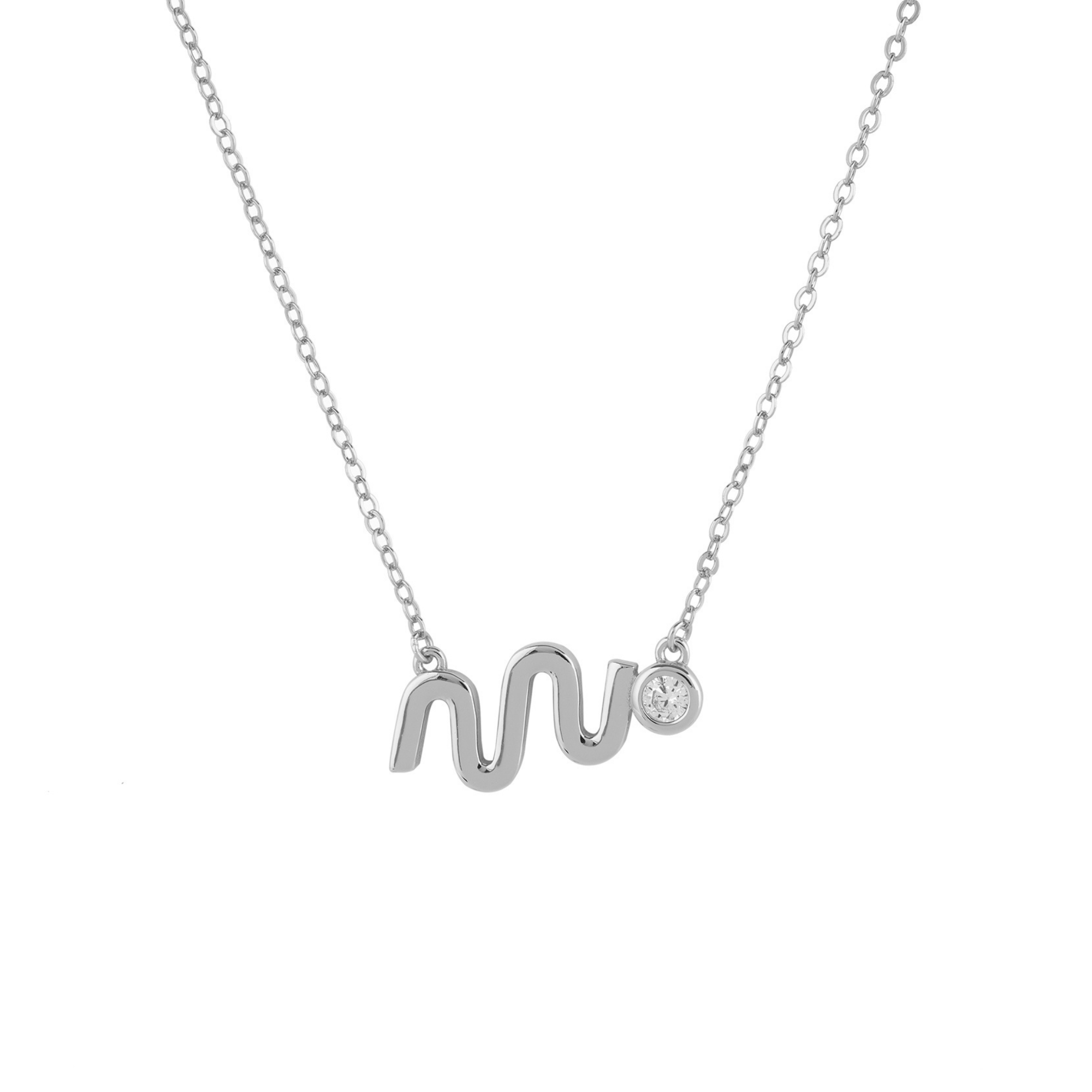 COLLAR NEW ZODIAC PLATA
