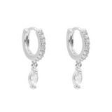 ARGOLLAS DALIA BAÑADAS EN ORO BLANCO
