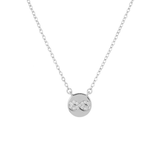 COLLAR MEDALLA INFINITO PLATA
