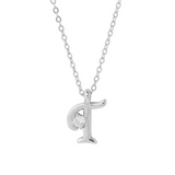 COLLAR INICIAL LUCKY PLATA
