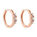 ARGOLLAS LARA BAÑADAS EN ORO ROSADO