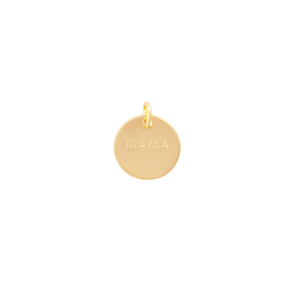 COLGANTE MAMÁ BAÑADO EN ORO | BOAZ JOYAS
