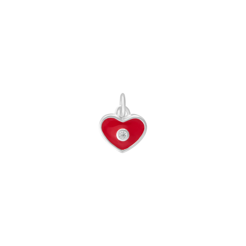 COLGANTE VALENTINES PLATA | BOAZ JOYAS