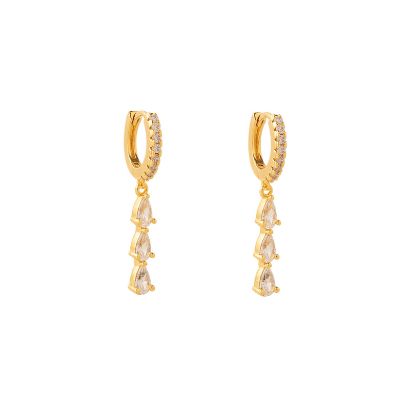 ARGOLLAS PARIS BAÑADAS EN ORO | BOAZ JOYAS