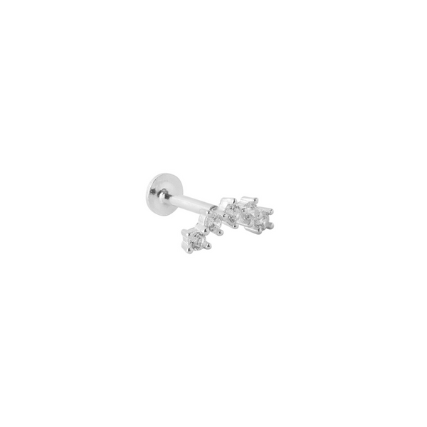 PIERCING LANDA PLATA (1 UNIDAD) | BOAZ JOYAS