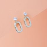 AROS ILA BAÑADOS EN ORO BLANCO