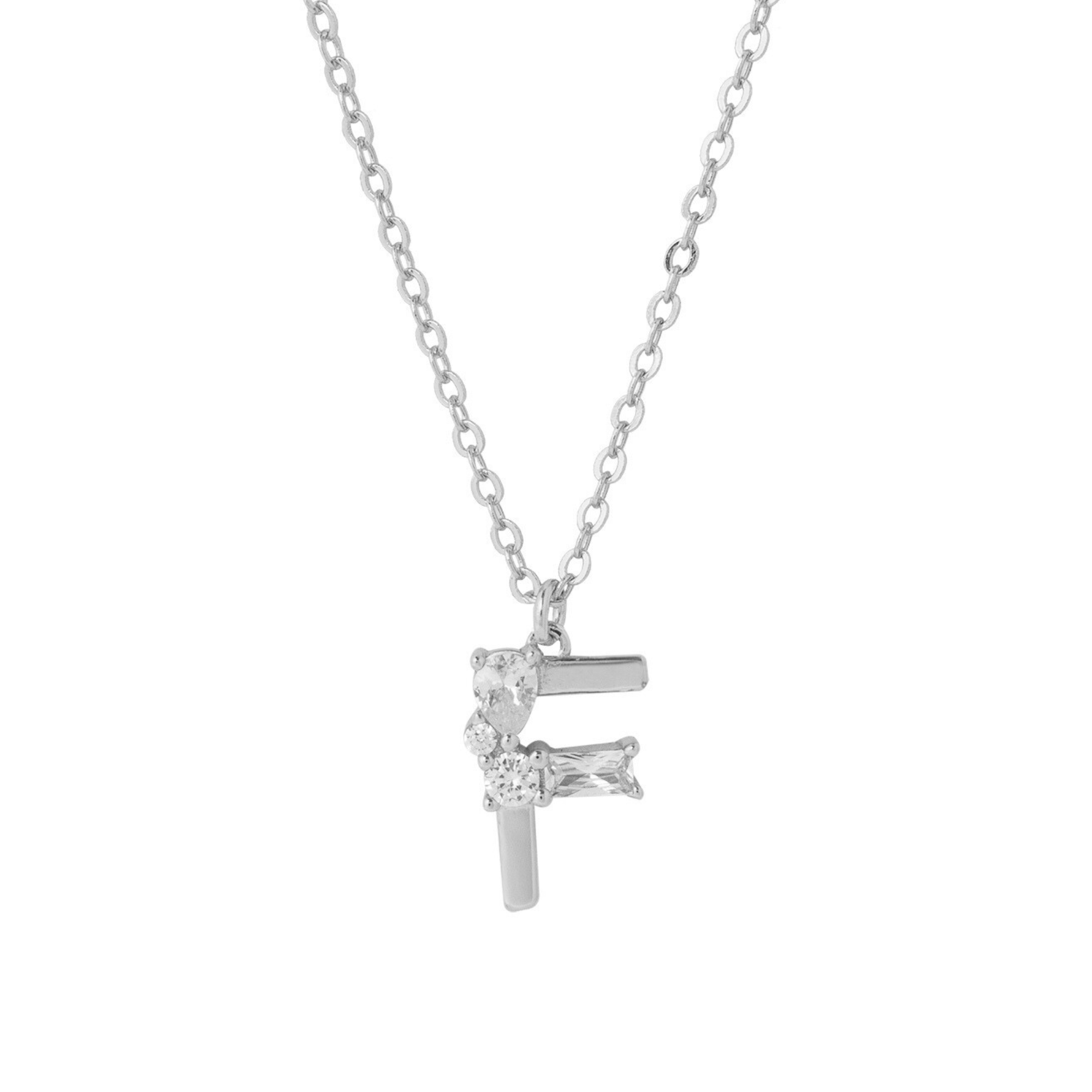 COLLAR INICIAL DINASTY PLATA