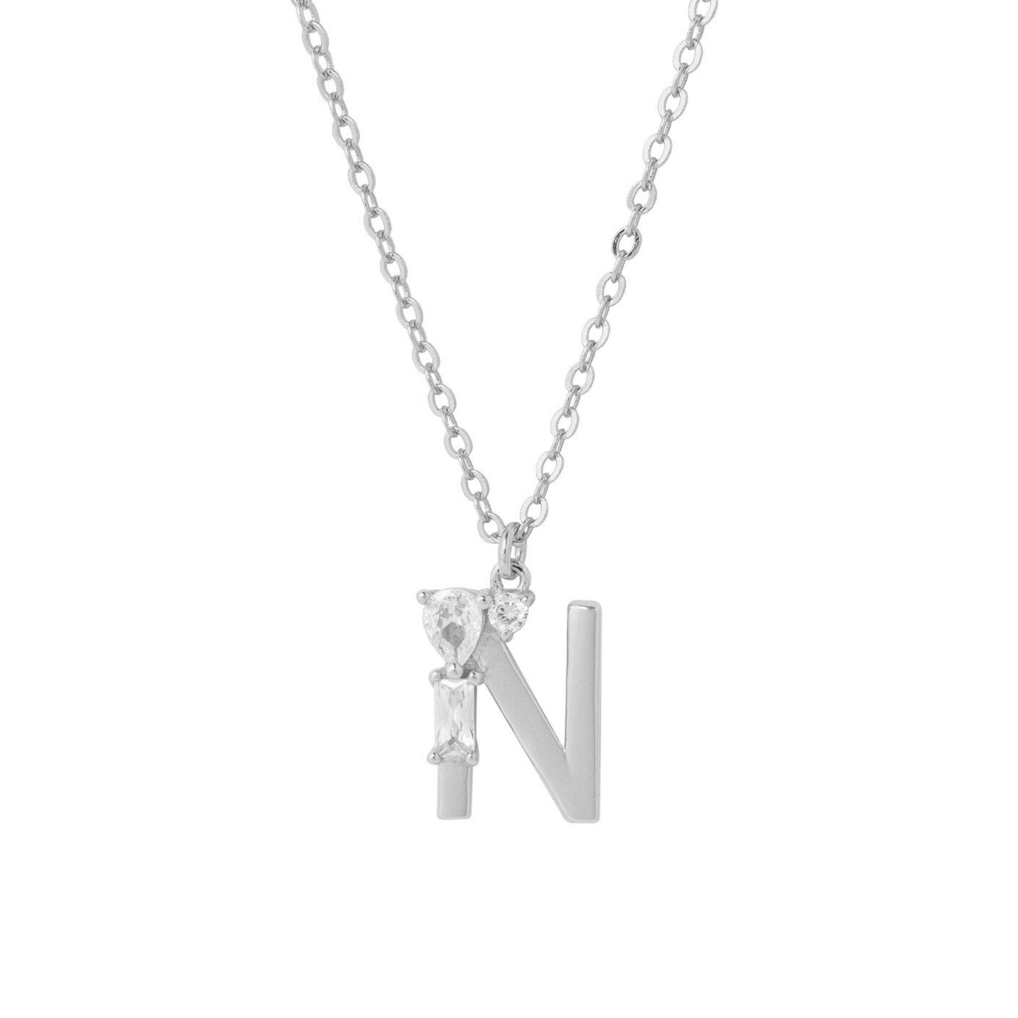 COLLAR INICIAL DINASTY PLATA