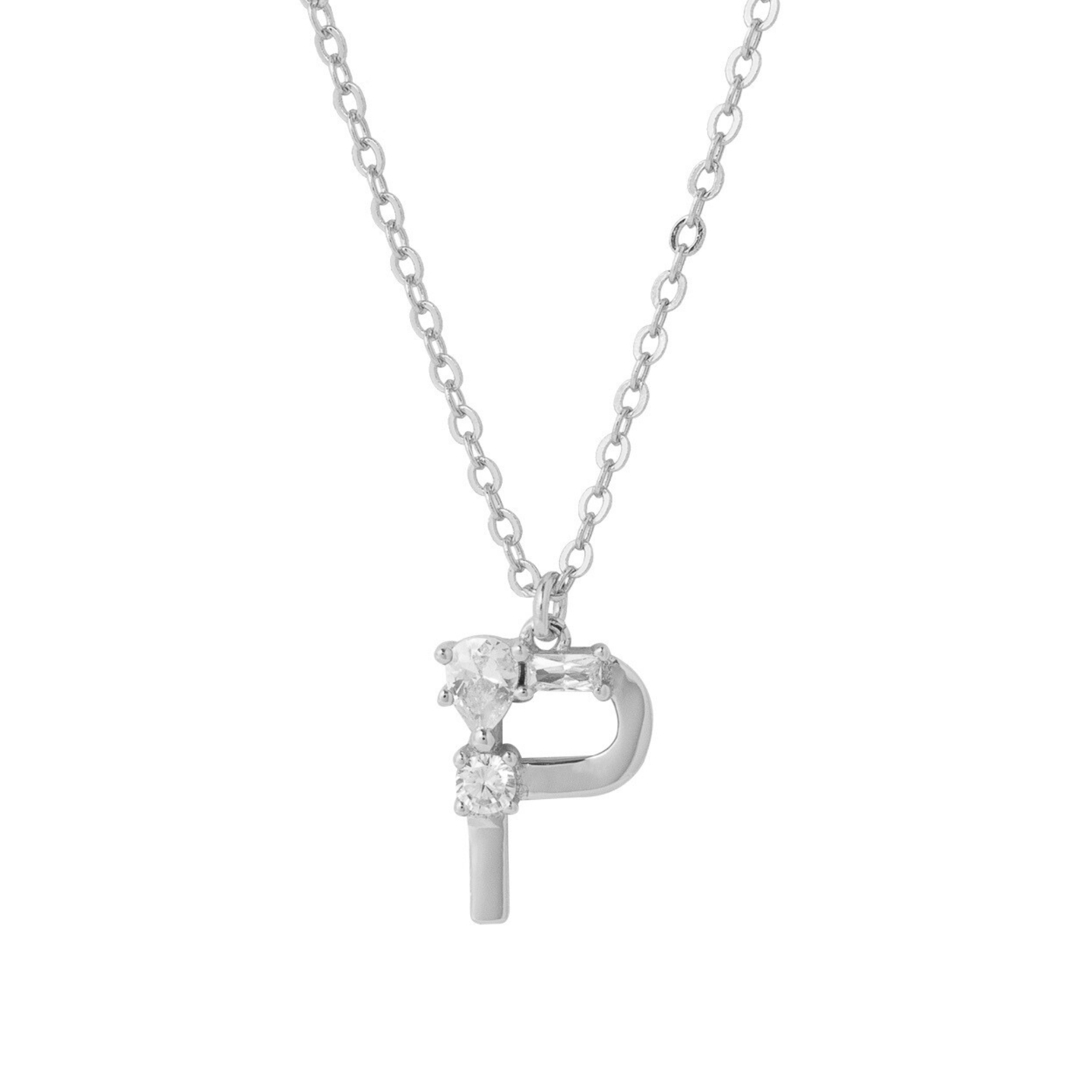 COLLAR INICIAL DINASTY PLATA