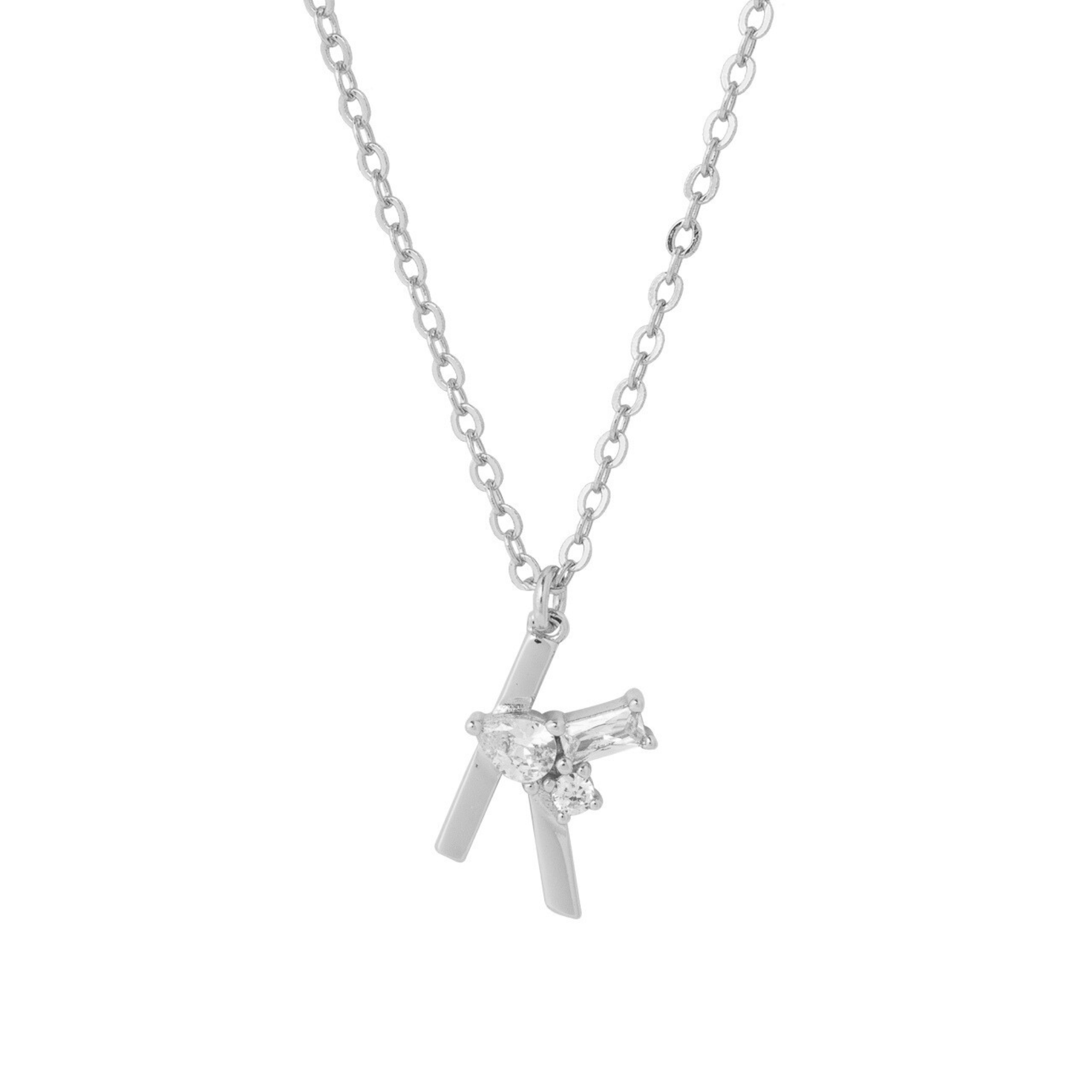 COLLAR INICIAL DINASTY PLATA