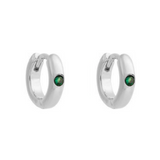 ARGOLLAS ALI GREEN BAÑADAS EN ORO BLANCO