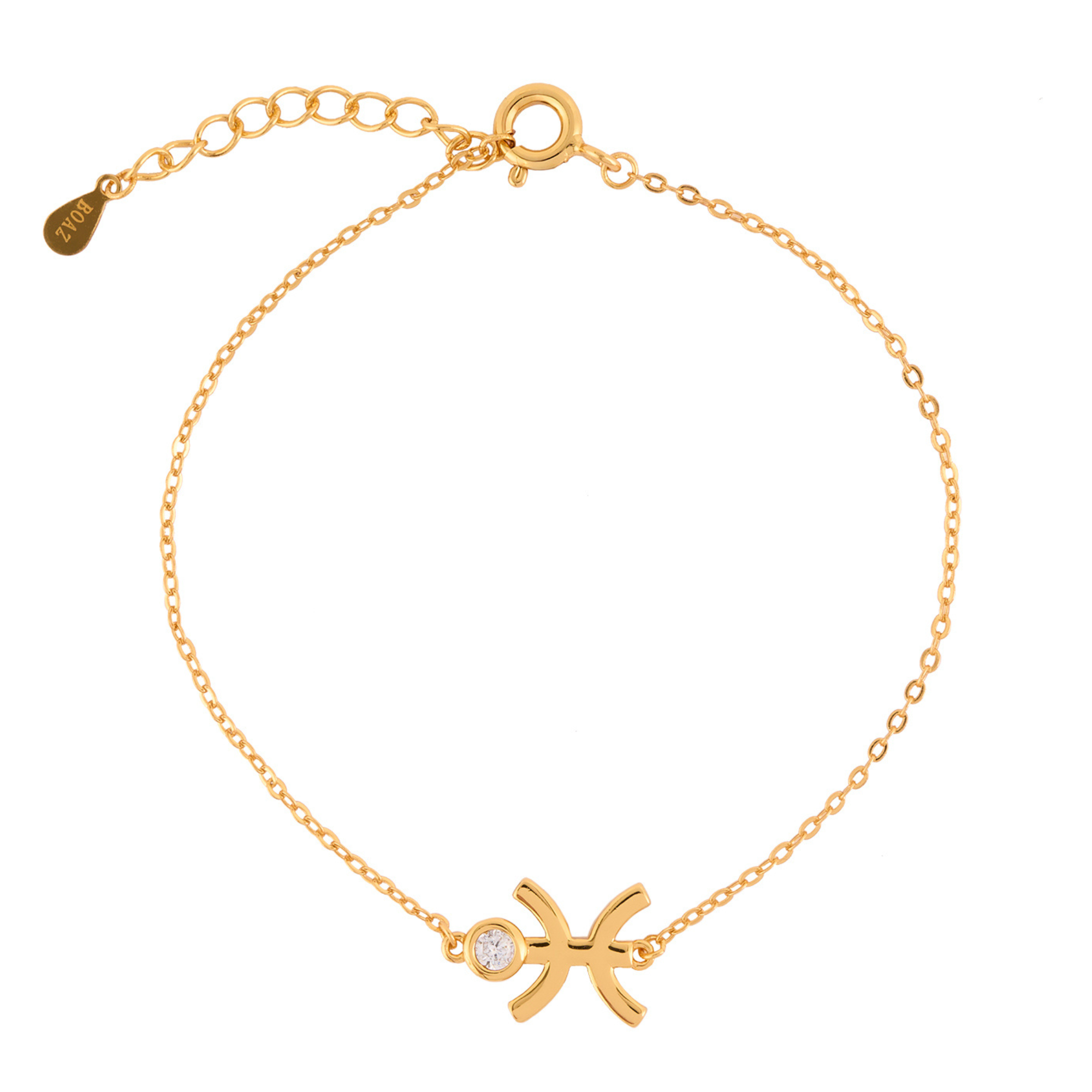 PULSERA NEW ZODIAC BAÑADA EN ORO