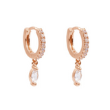 ARGOLLAS DALIA BAÑADAS EN ORO ROSADO