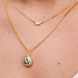 COLLAR JUNI BAÑADO EN ORO