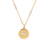COLLAR AMOUR BAÑADO EN ORO