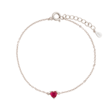 PULSERA VALENTINE PLATA