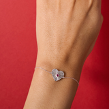 PULSERA AMOR PLATA